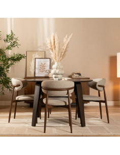 spisebordsstol moderne design stof restaurantindretning cafeindretning skandinavisk 2