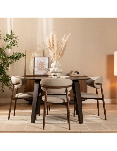 spisebordsstol moderne design stof restaurantindretning cafeindretning skandinavisk
