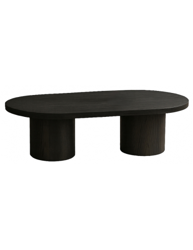 ovalt sofabord sort ovale moderne design