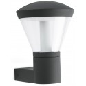 Alp væglampe 1 x SMD LED 8W - Mørkegrå