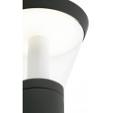 Alp væglampe 1 x SMD LED 8W - Mørkegrå