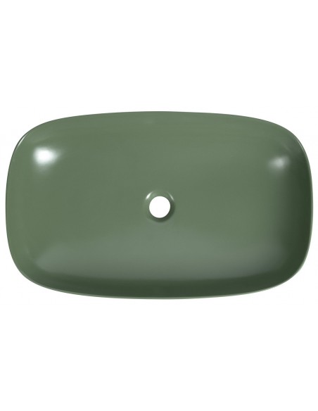 oval håndvask vask bordmonteret bordplade keramik badeværelse