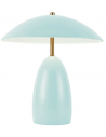 POPPY Bordlampe i stål H35,2 cm 11,5W - Cerulean lyseblå