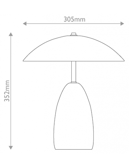 bordlampe moderne design opladelig trådløs led skrivebordslampe