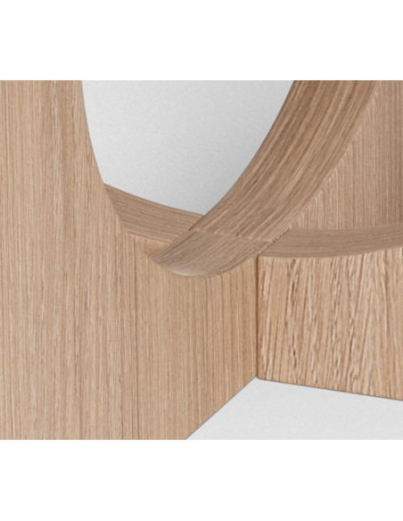 sofabord eg træ egetræ marmor beige firkantet design