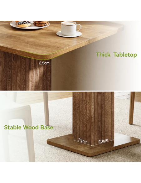 små lille spisebord indretning billigt træ moderne nordisk design