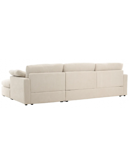 chaiselongsofa chaiselong sofa moderne design stof beige