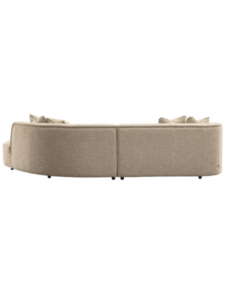 sofa chaiselong chaiselongsofa boucle sand beige stof moderne design