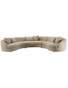 sofa stof moderne design natur beige stor bred flyder luksus hjørnesofa 2