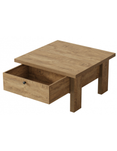 sofabord træ moderne design indretning opbevaring hylde skuffe