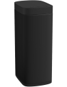 Affaldsspand med sensor i metal og kunststof 50 liter H68 x B26,5 x D35,5 cm - Sort