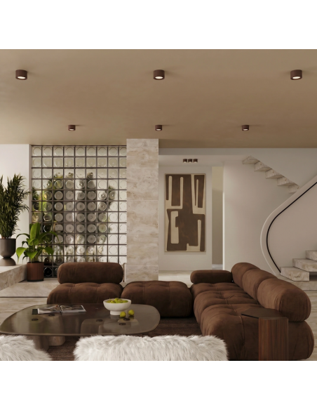 påbygningsspot rund køkken stue spot loft loftspot led
