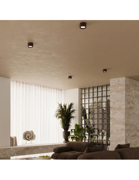 påbygningsspot rund køkken stue spot loft loftspot led