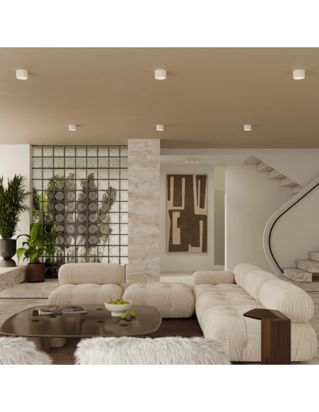 påbygningsspot rund køkken stue spot loft loftspot led