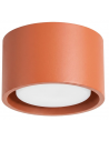 MODO Påbygningsspot i aluminium Ø10 cm 1 x GX53 LED - Murstensrød