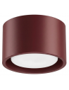 MODO Påbygningsspot i aluminium Ø10 cm 1 x GX53 LED - Bordeaux