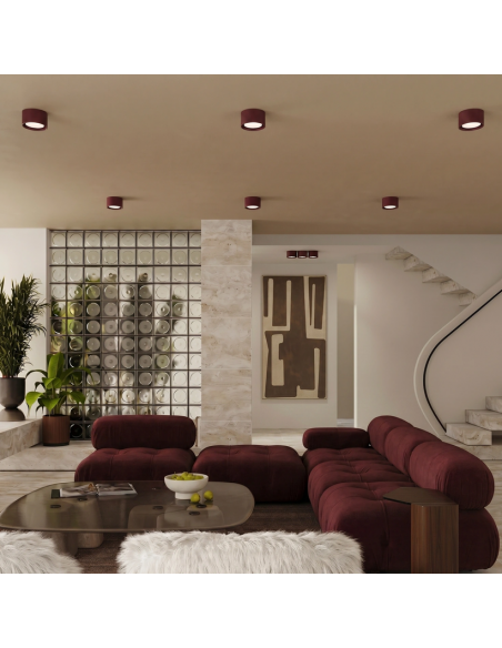 påbygningsspot rund køkken stue spot loft loftspot led