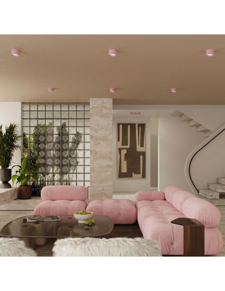 påbygningsspot rund køkken stue spot loft loftspot led