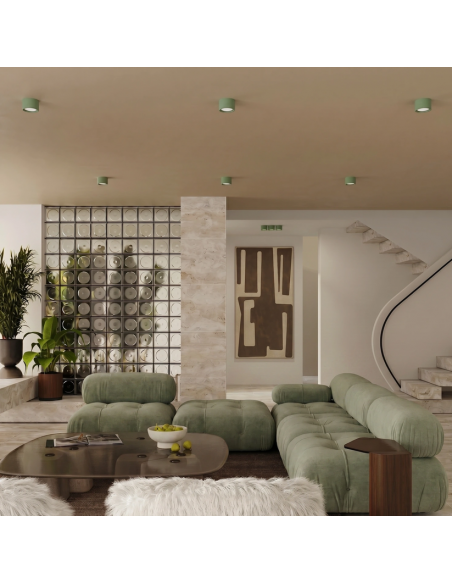påbygningsspot rund køkken stue spot loft loftspot led