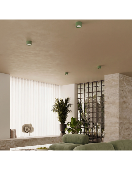 påbygningsspot rund køkken stue spot loft loftspot led