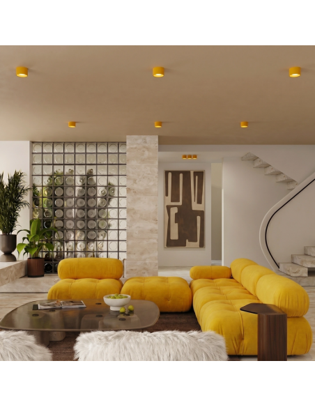 påbygningsspot rund køkken stue spot loft loftspot led
