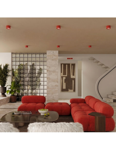 påbygningsspot rund køkken stue spot loft loftspot led