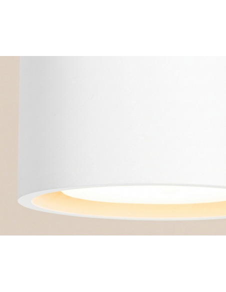 påbygningsspot rund køkken stue spot loft loftspot led hvid