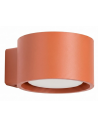 MODO Væglampe i aluminium B10 cm 1 x GX53 LED - Murstensrød