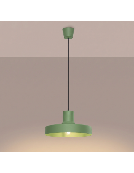loftlampe moderne design spisebord farvet køkken stue