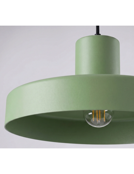 loftlampe moderne design spisebord farvet køkken stue