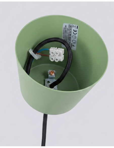 loftlampe moderne design spisebord farvet køkken stue