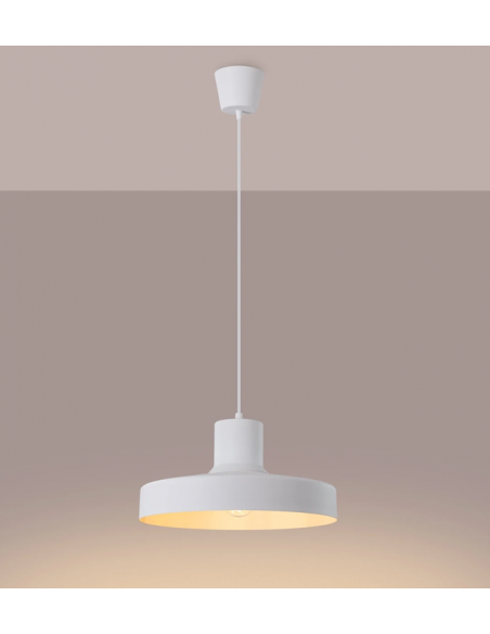 loftlampe moderne design spisebord farvet køkken stue