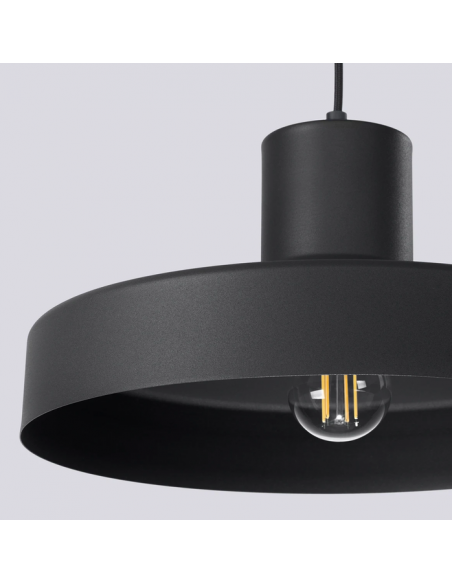 loftlampe moderne design spisebord farvet køkken stue
