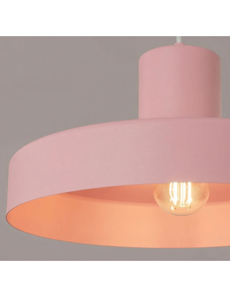 loftlampe moderne design spisebord farvet køkken stue