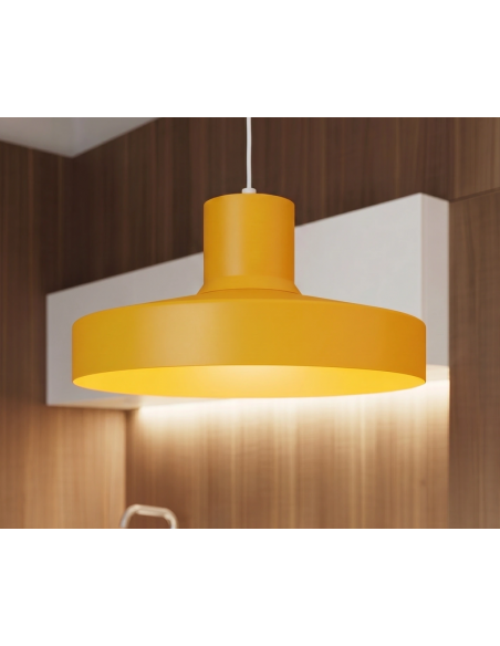 loftlampe moderne design spisebord farvet køkken stue