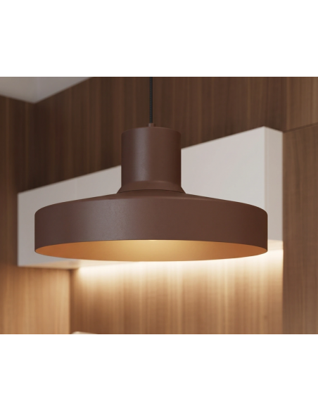 loftlampe moderne design spisebord farvet køkken stue