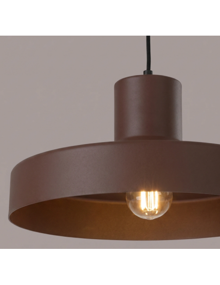 loftlampe moderne design spisebord farvet køkken stue