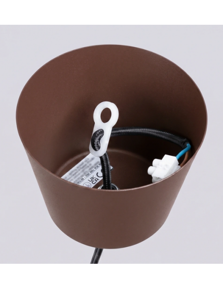 loftlampe moderne design spisebord farvet køkken stue