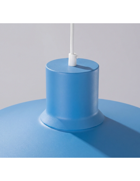 loftlampe moderne design spisebord farvet køkken stue
