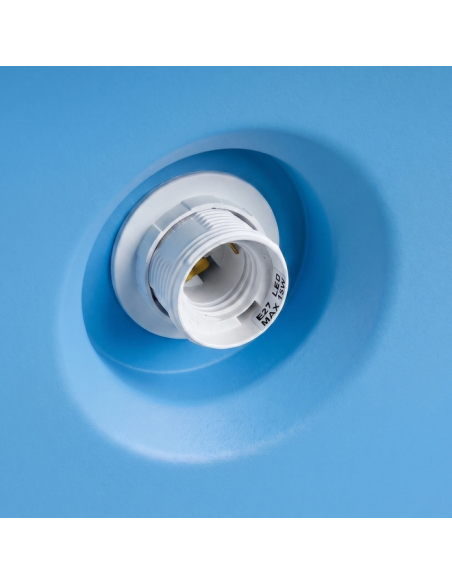 loftlampe moderne design spisebord farvet køkken stue
