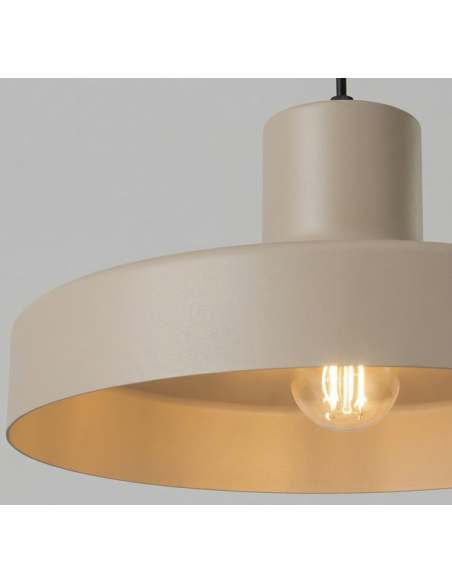 loftlampe moderne design spisebord farvet køkken stue