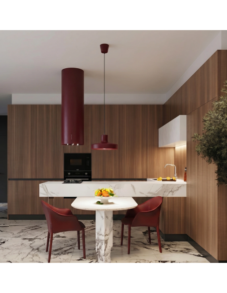 loftlampe moderne design spisebord farvet køkken stue
