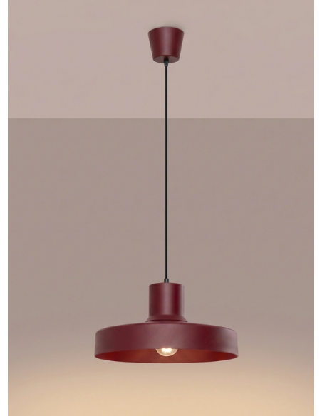 loftlampe moderne design spisebord farvet køkken stue