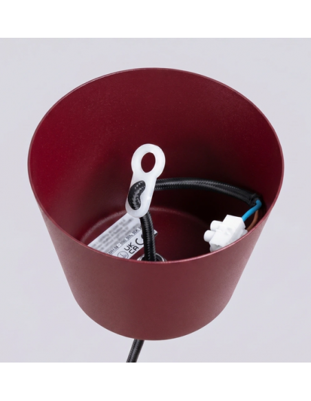 loftlampe moderne design spisebord farvet køkken stue