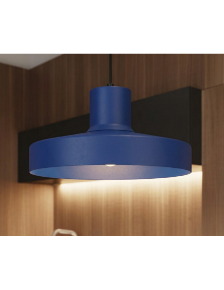 loftlampe moderne design spisebord farvet køkken stue