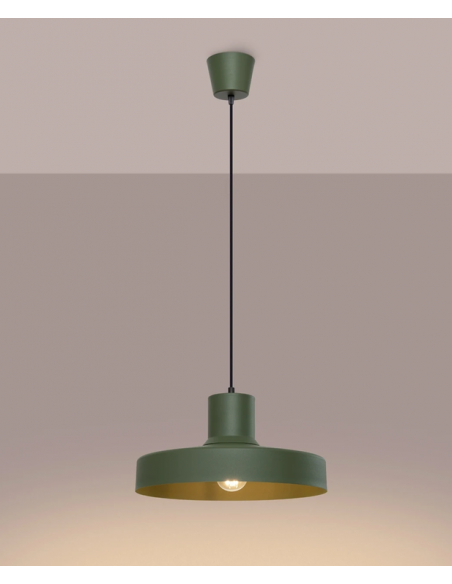 loftlampe moderne design spisebord farvet køkken stue
