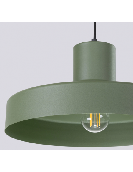 loftlampe moderne design spisebord farvet køkken stue