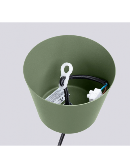 loftlampe moderne design spisebord farvet køkken stue