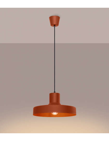 loftlampe moderne design spisebord farvet køkken stue
