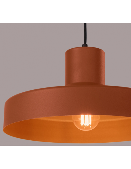 loftlampe moderne design spisebord farvet køkken stue